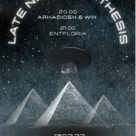 Late Night Synthesis – koncert Entfloria Arkadiosh & Wik_plakat